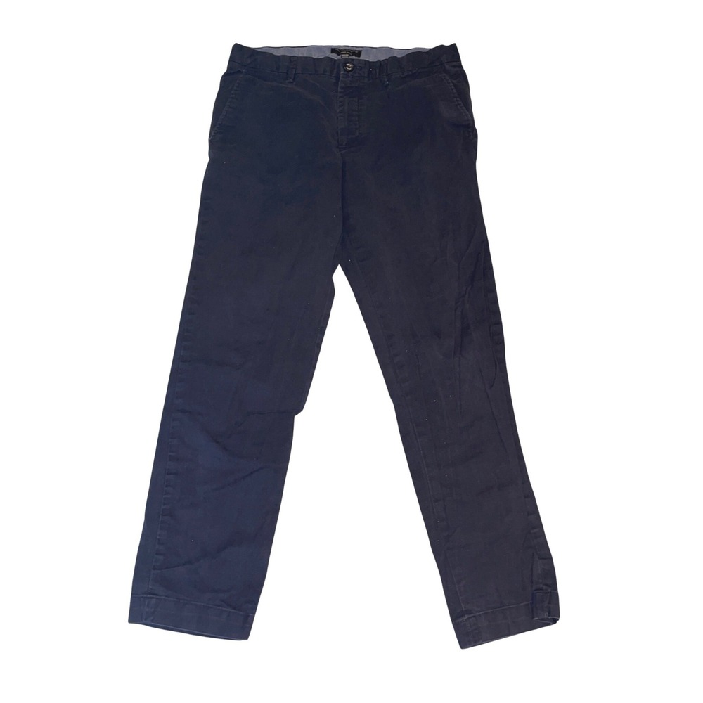 Banana Republic Mason Chino Mens 31x30 Navy Blue Cotton Twill Pants